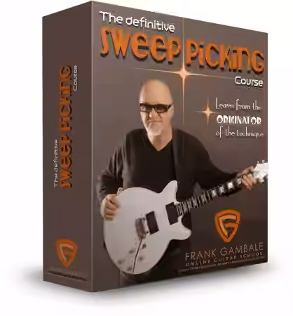 Frank Gambale The Definitive Sweep Picking Course [TUTORiAL] - Sample Pack Artwork