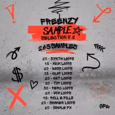 Freenzy Music Freenzy Sample Selection V.2 [WAV] - Sample Pack Artwork
