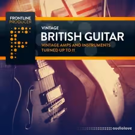 Frontline Producer Vintage British Guitars [WAV, REX] - Sample Pack Artwork