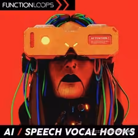 Function Loops AI Speech Vocal Hooks [WAV] - Sample Pack Artwork
