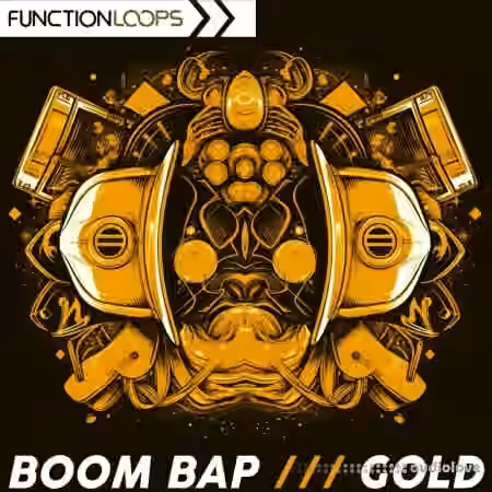 Function Loops Boom Bap Gold [WAV] - Sample Pack Artwork