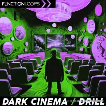 Function Loops Dark Cinema Drill [WAV] - Sample Pack Artwork