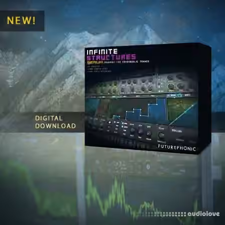 Futurephonic Infinite Structures [WAV, Synth Presets, TUTORiAL] - Sample Pack Artwork