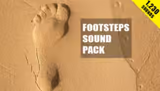 GameDev Market Footsteps Sound Pack [WAV]