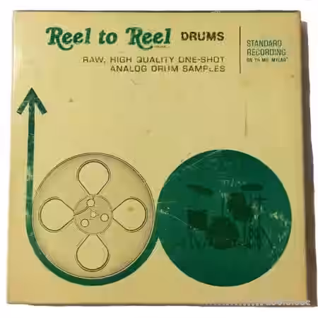 G.E.D. Soul Sound Library Reel To Reel Drums Vol.1 [WAV] - Sample Pack Artwork