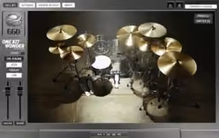 GetGood Drums One Kit Wonder Architects v1.0.0 [KONTAKT] - Sample Pack Artwork