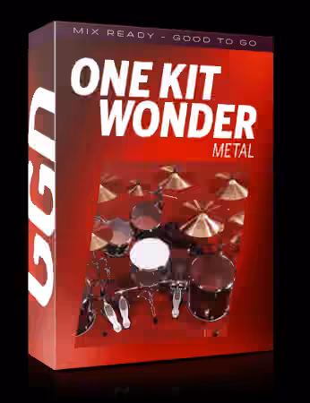 Getgood Drums One Kit Wonder Metal [KONTAKT] - Sample Pack Artwork