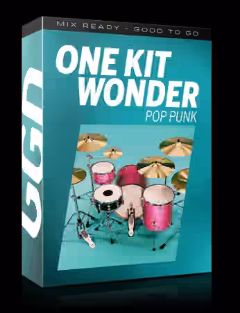 GetGood Drums One Kit Wonder Pop Punk [KONTAKT] - Sample Pack Artwork