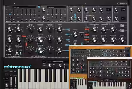 GForce Minimonsta2 v1.0.2 [WiN, MacOSX] - Sample Pack Artwork