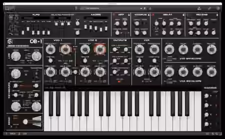 GForce Oberheim OB-1 v1.0.0 [WiN, MacOSX] - Sample Pack Artwork
