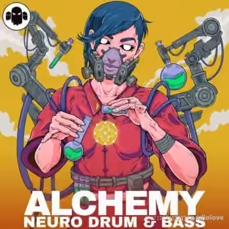 Ghost Syndicate ALCHEMY Neuro Drum and Bass [WAV, MiDi, Ableton Live] - Sample Pack Artwork