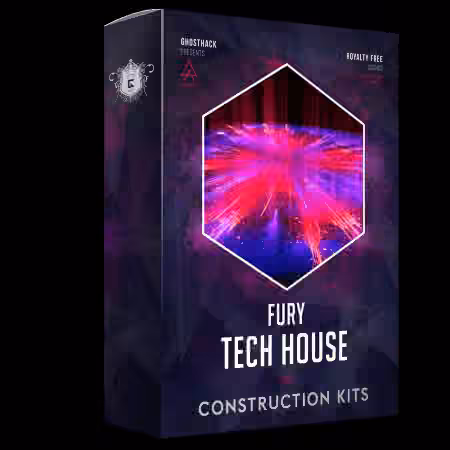 Ghosthack Fury Tech House Construction Kits [WAV, MiDi] - Sample Pack Artwork