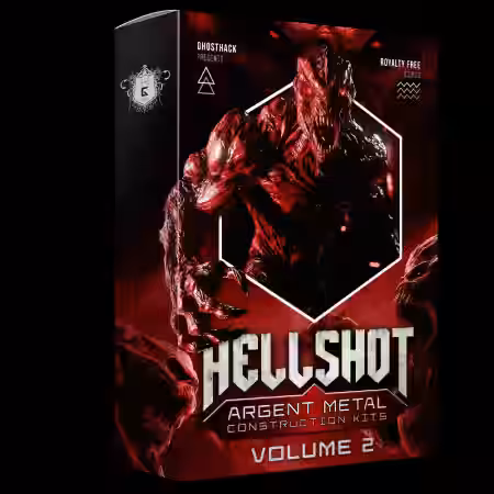 Ghosthack Hellshot 2 Argent Metal Construction Kits [WAV, MiDi] - Sample Pack Artwork