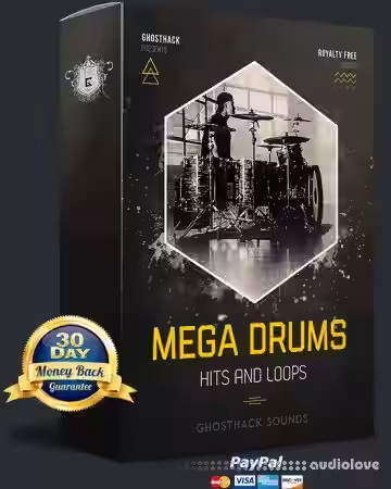 Ghosthack Sounds Mega Drums [WAV] - Sample Pack Artwork