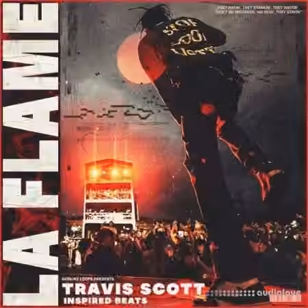 Godlike Loops La Flame: Travis Scott Type Beats [WAV, MiDi] - Sample Pack Artwork