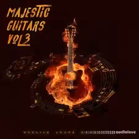 Godlike Loops Majestic Guitars Vol.3 [WAV] - Sample Pack Artwork