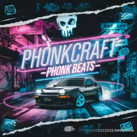 Godlike Loops Phonkcraft - Phonk Beats [WAV, MiDi] - Sample Pack Artwork