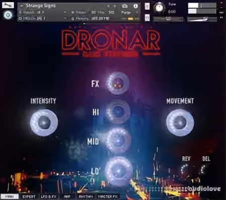 Gothic Instruments DRONAR Dark Synthesis [KONTAKT] - Sample Pack Artwork