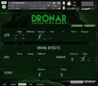 Gothic Instruments DRONAR Vintage Synth [KONTAKT]