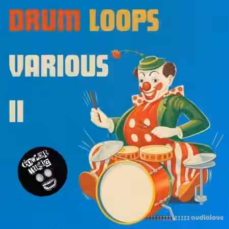 GowlerMusic Drum Loops Various Vol.2 Royalty Free Sample Pack #gm0128 [WAV] - Sample Pack Artwork