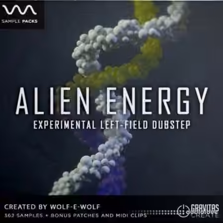 Gravitas Create Alien Energy [WAV, MiDi, Synth Presets] - Sample Pack Artwork