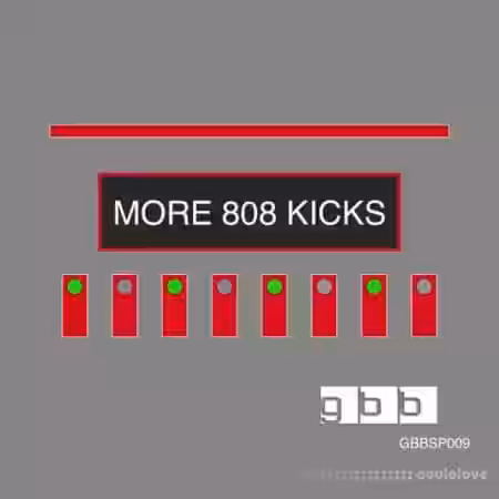 Grid Based Beats More 808 Kicks [WAV] - Sample Pack Artwork