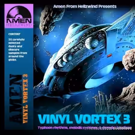 Grimey Gems Amen Vinyl Vortex 3 [WAV] - Sample Pack Artwork
