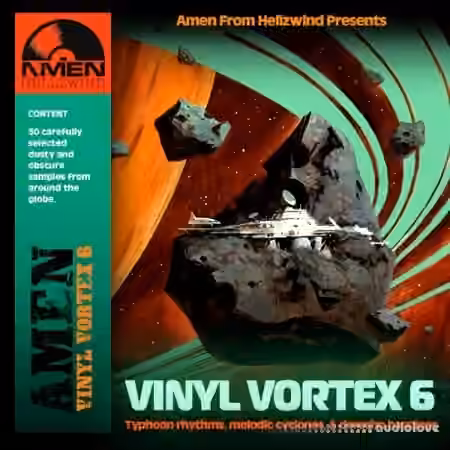 Grimey Gems Vinyl Vortex 6 [WAV] - Sample Pack Artwork