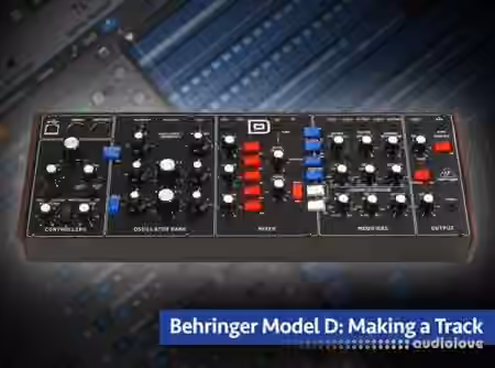 Groove3 Behringer Model D Making a Track [TUTORiAL] - Sample Pack Artwork