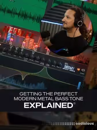 Groove3 Getting the Perfect Modern Metal Bass Tone Explained [TUTORiAL] - Sample Pack Artwork