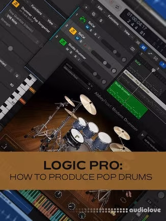 Groove3 Logic Pro How to Produce Pop Drums [TUTORiAL]