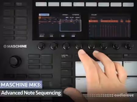 Groove3 MASCHINE MK3 Advanced Note Sequencing [TUTORiAL] - Sample Pack Artwork