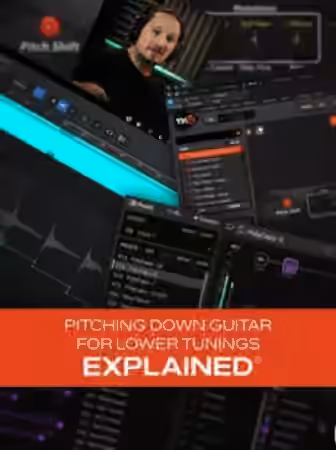 Groove3 Pitching Down Guitar for Lower Tunings Explained [TUTORiAL] - Sample Pack Artwork