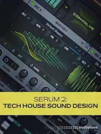 Groove3 Serum 2: Tech House Sound Design [TUTORiAL] - Sample Pack Artwork