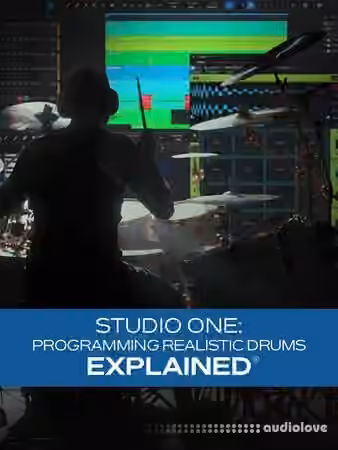 Groove3 Studio One Programming Realistic Drums Explained [TUTORiAL] - Sample Pack Artwork