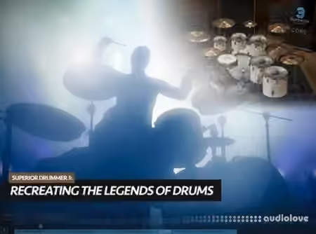 Groove3 Superior Drummer 3 Recreating the Legends of Drums [TUTORiAL] - Sample Pack Artwork