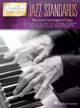 Hal Leonard Jazz Standards Creative Piano Solo - Sample Pack Artwork