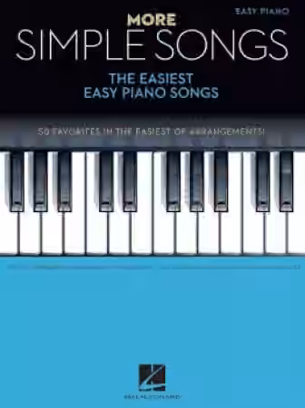 Hal Leonard More Simple Songs The Easiest Easy Piano Songs - Sample Pack Artwork
