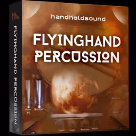 HandHeldSound FlyingHand Percussion v1.5 [KONTAKT] - Sample Pack Artwork