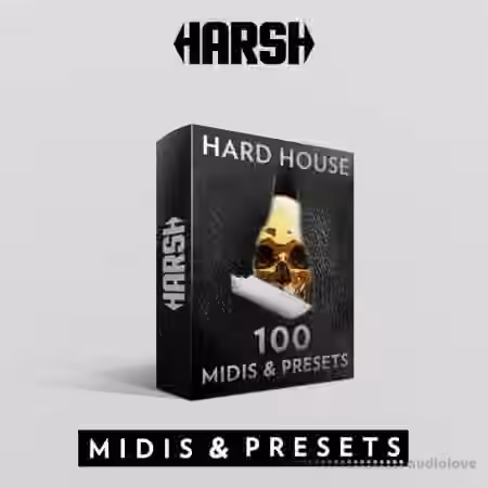 HARSH Hard House 100 Sylenth 1 Presets & Midis [WAV, MiDi, Synth Presets]