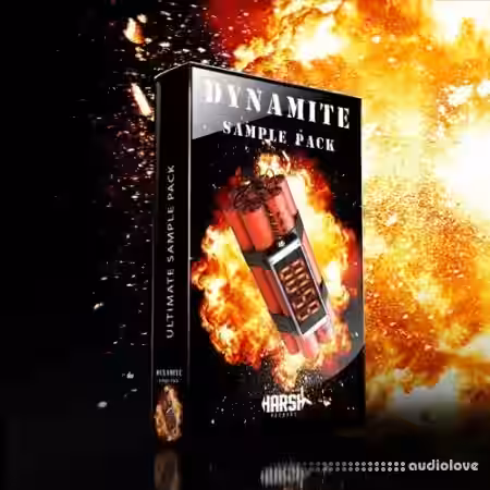 Harsh Records Dynamite [Sample Pack] [WAV, Synth Presets] - Sample Pack Artwork