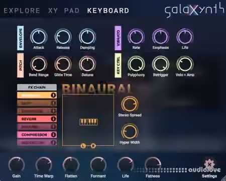 Heart Of Noise GalaXynth v1.2.1 [WiN, MacOSX] - Sample Pack Artwork