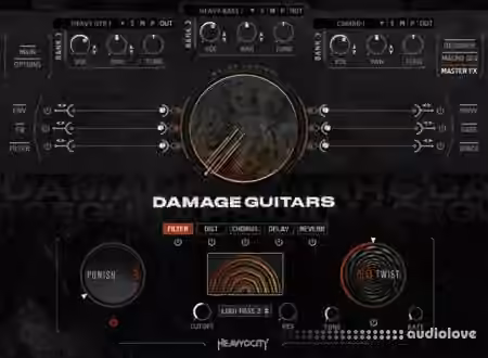 Heavyocity Damage Guitars [KONTAKT] - Sample Pack Artwork