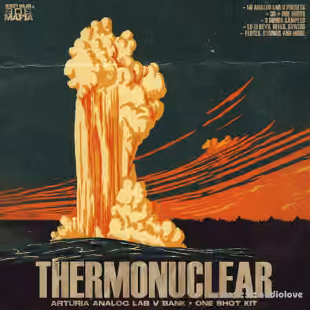 Henney Major THERMONUCLEAR Analog Lab V Bank + One Shot Kit [WAV, Synth Presets] - Sample Pack Artwork
