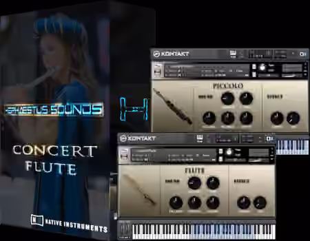 Hephaestus Sounds Concert Flute 2nd Concept v2.01 [KONTAKT] - Sample Pack Artwork