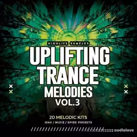 HighLife Samples Uplifting Trance Melodies Vol.3 [WAV, MiDi, Synth Presets] - Sample Pack Artwork