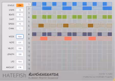 Hornet Hatefish Rhy Generator v1.1.0 Retail [WiN, MacOSX] - Sample Pack Artwork