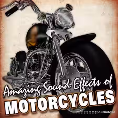 Hot Ideas Sound FX Amazing Sound Effects of Motorcycles [WAV] - Sample Pack Artwork
