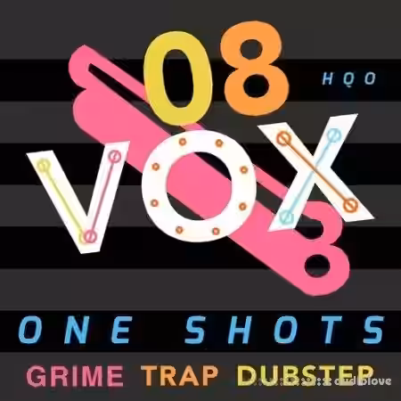 HQO 808 VOX ONE SHOTS [WAV] - Sample Pack Artwork