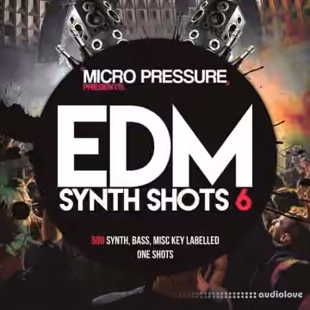 HY2ROGEN EDM Synth Shots 6 [MULTiFORMAT] - Sample Pack Artwork